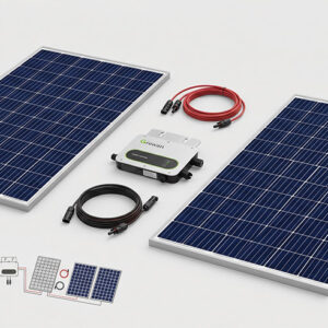 kit solar para casa de campo